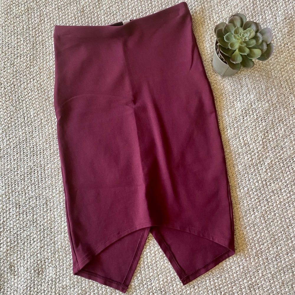 Chocolate Pencil Skirt